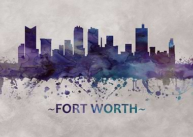 Fort Worth Texas skyline