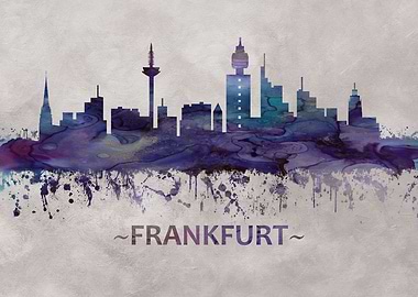 Frankfurt Germany skyline