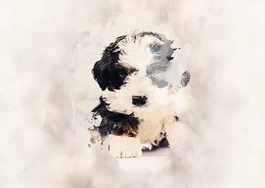 Bernedoodle Classic Sepia