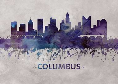 Columbus Ohio skyline