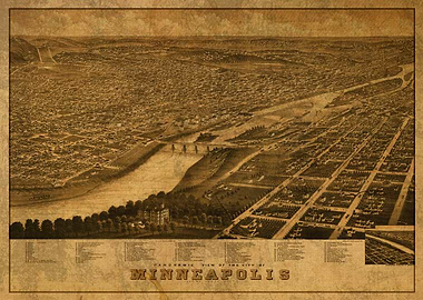 Minneapolis Minnesota Map