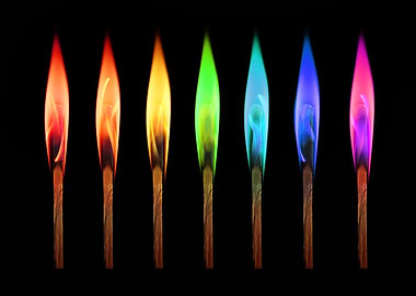 rainbow color matches