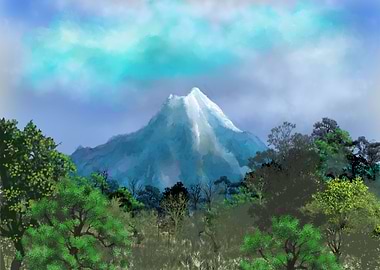 The color of the forest