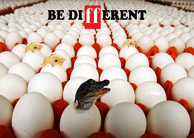 Be different