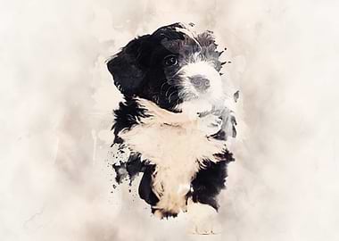 Bernedoodle Classic Sepia