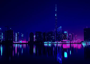 Cyberpunk Future City