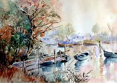 Little Italy big sunset