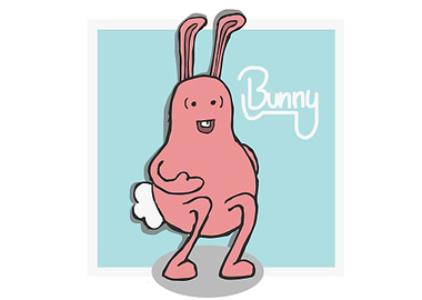 Pink bunnie