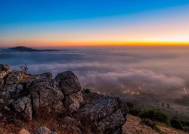 Sunset with Lebanese Flavo