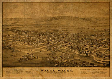 Walla Walla Washington Map
