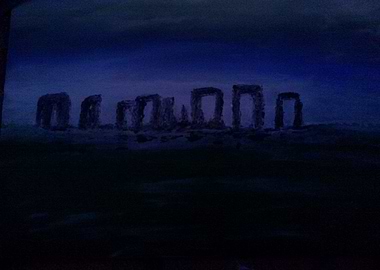Stonehenge night