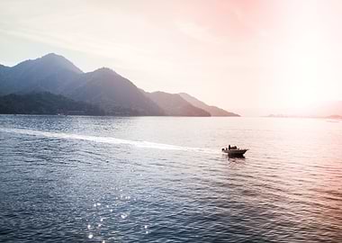 Blazing Sun of Miyajima