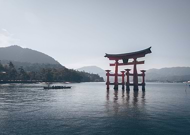 Landscape of Torii Gate