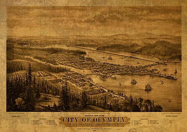 Olympia Washington Map