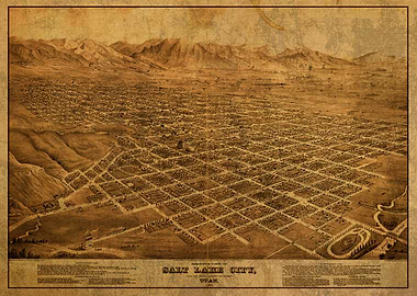 Salt Lake City Utah 1875