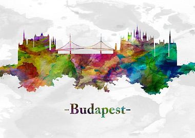 Budapest Hungary skyline
