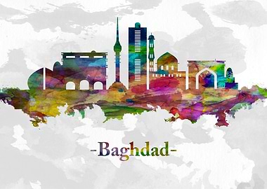 Baghdad Iraq skyline