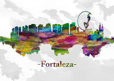 Fortaleza Brazil skyline