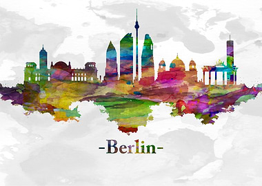 Berlin Germany skyline