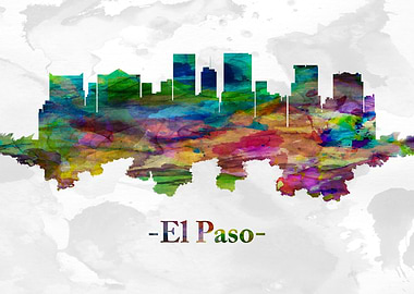 El Paso Texas skyline