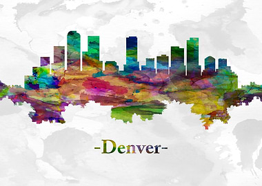 Denver Colorado skyline