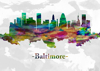 Baltimore Maryland skyline