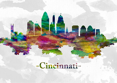 Cincinnati Ohio skyline