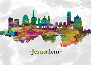 Jerusalem Israel skyline