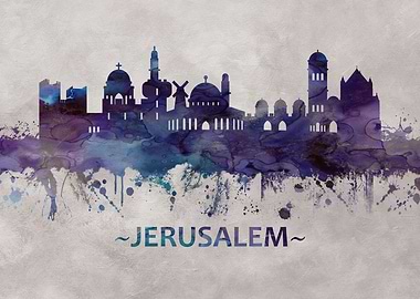 Jerusalem Israel skyline