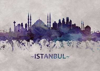 Istanbul Turkey skyline