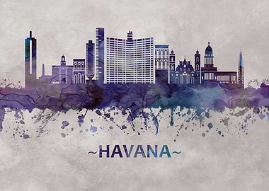 Havana Cuba skyline