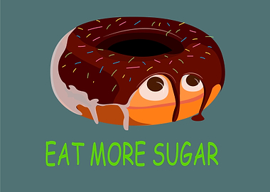 sweet chocolate donut