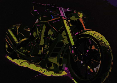 motorbike poster