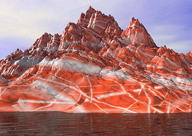 Ice Cream Moutainscape