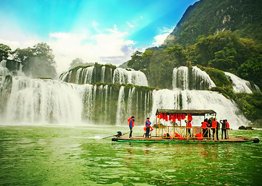 Ban Gioc waterfall