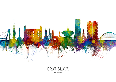 Bratislava Skyline