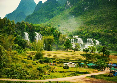 Ban Gioc waterfall