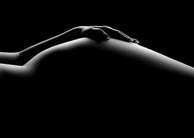 Nude woman bodyscape 19