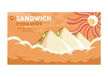 The Sandwich Pyramids