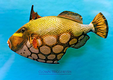 Clown triggerfish