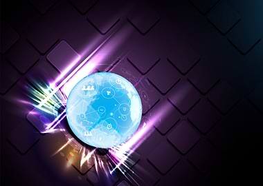 Abstract tech background