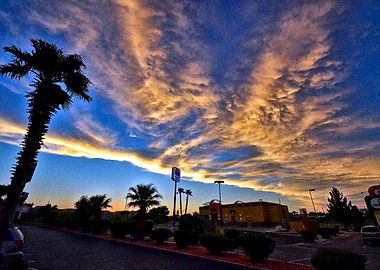 SUnset on the american ro