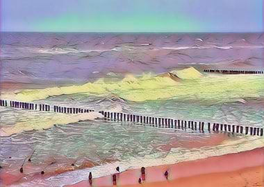 baltic see pastel colour