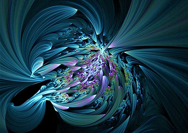 Fractal Nightshade Peony