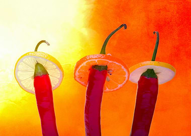 Chili Peppers Hola Amigo