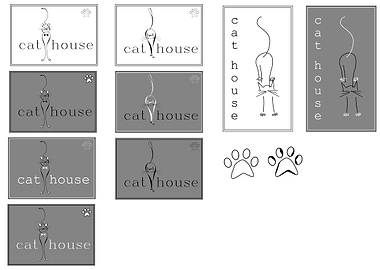 Visit card Cat House