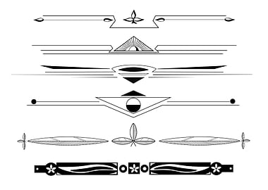 Title headline for letter