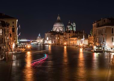 Venice at night