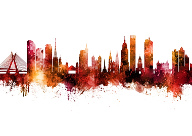 Sao Paulo Brazil Skyline