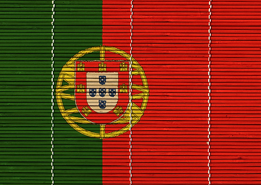 Bamboo Portuguese Flag
